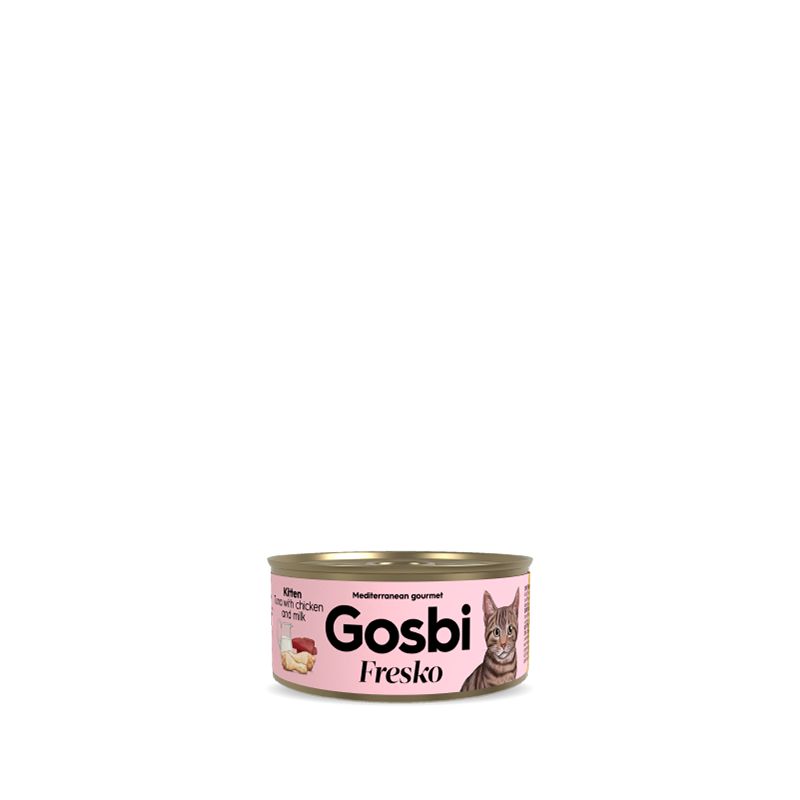 Fresko Cat Kitten Tuna with Chicken and Milk