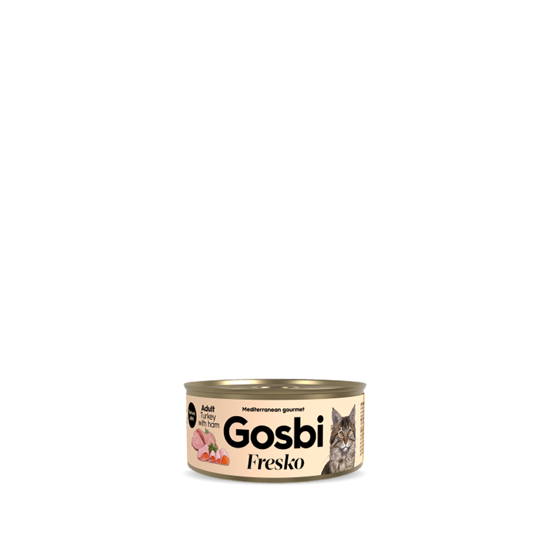 Fresko Cat Adult Turkey with Ham