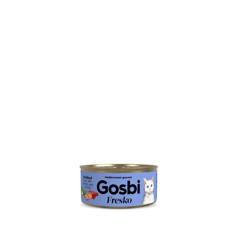 Fresko Cat Sterilized Tuna with Shrimp and Zucchini