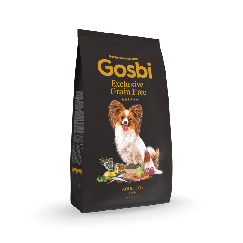 Exclusive Grain Free Dog Adult Toy Fish