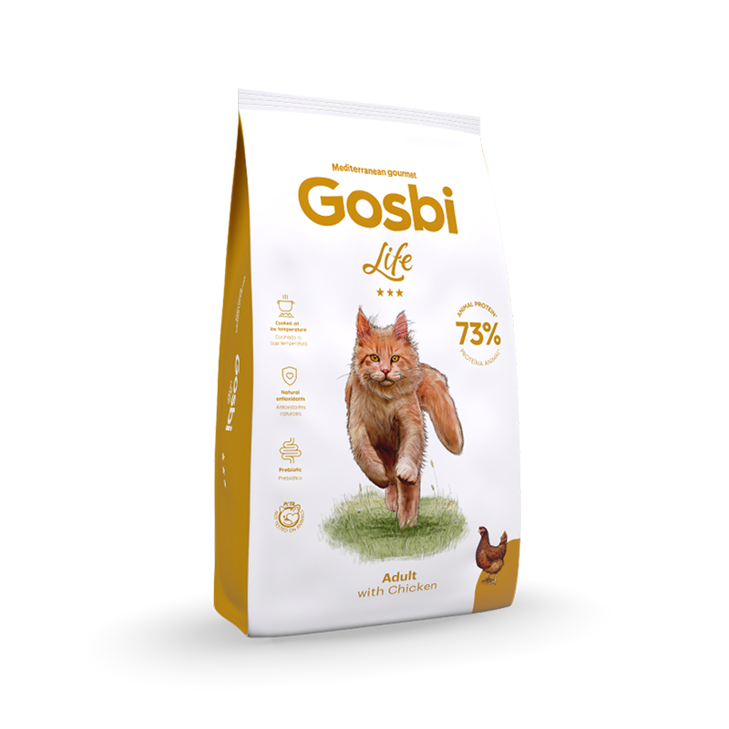 Life Cat Adult with Chicken