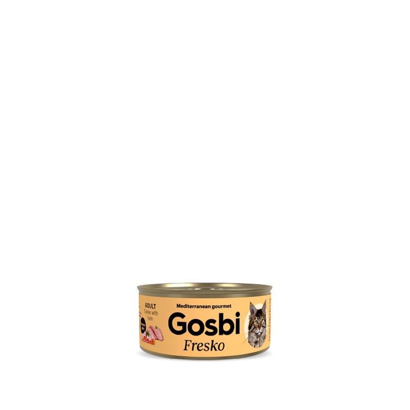 Fresko Cat Adult Turkey with Ham